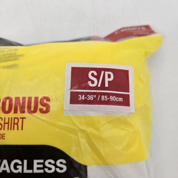 4 Hanes Men's ComfortSoft 100% Cotton Lay Flat Collar Blank T-Shirt 2135VT Small - Picture 4 of 7